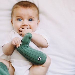 Spearmint Baby high socks